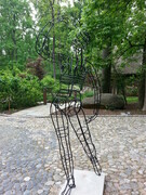 "Diva" installed in Sculpture Garden